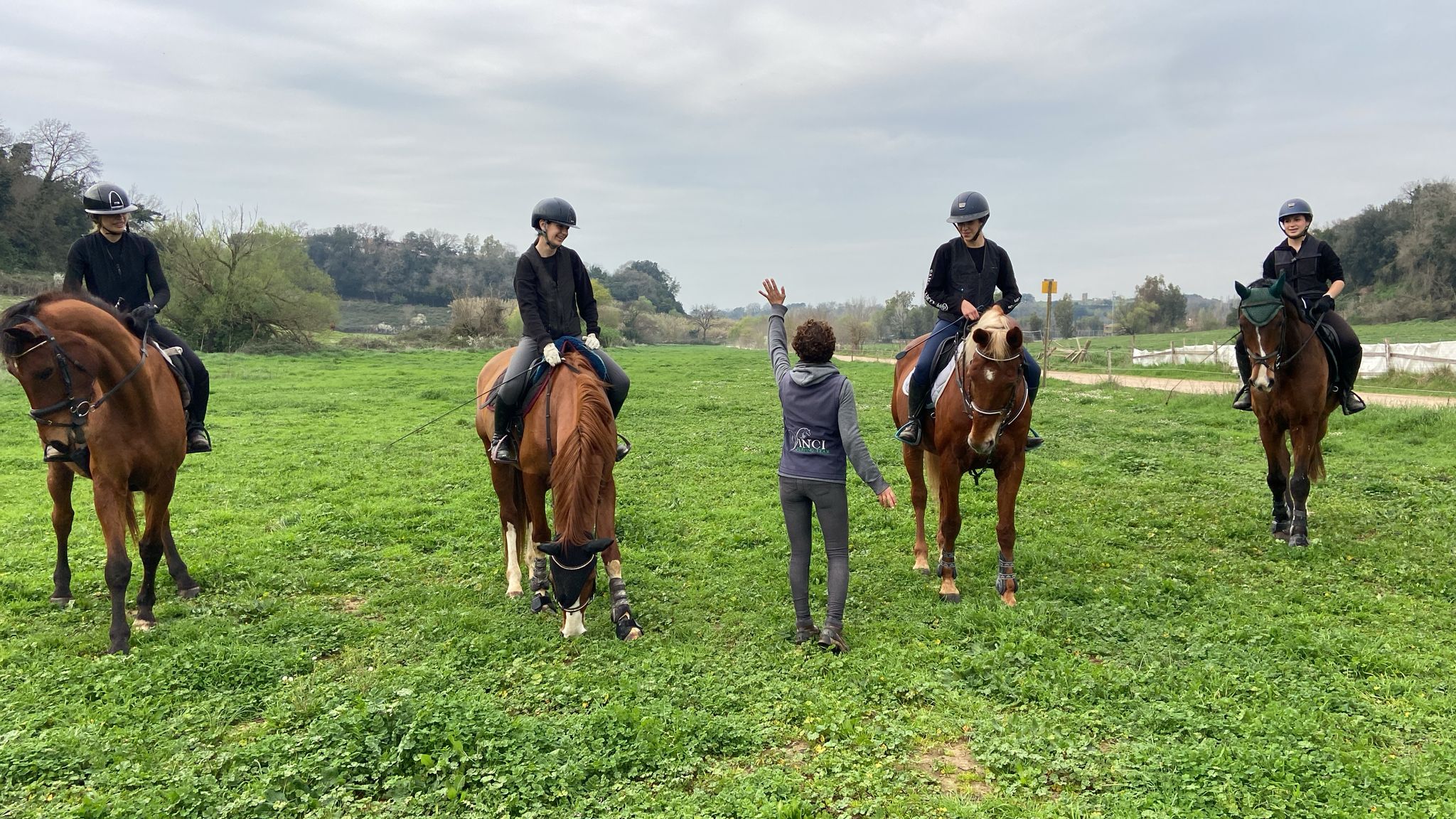Lezione privata di equitazione a Roma
